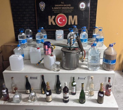  Kaçak Alkolem Geçit Yok